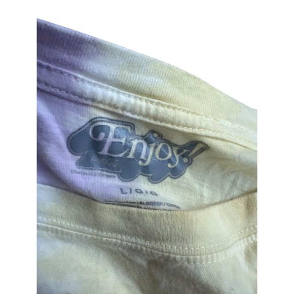 COCA COLA Women's Tie Dye Enjoy T Shirt Size Large - Picture 7 of 7